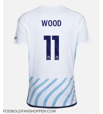 Nottingham Forest Chris Wood #11 Udebanetrøje 2023-24 Kortærmet